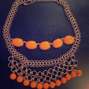 Orange necklace